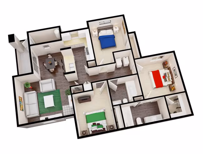 Unit 2119 1041 floor plan